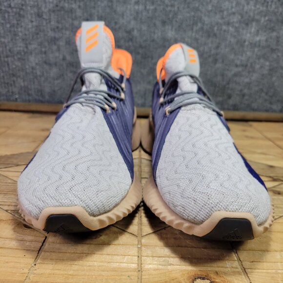 Men adidas Alphabounce Instinct Mens 12 Clima Trace Blue Sneaker Running Shoes - Picture 4 of 12